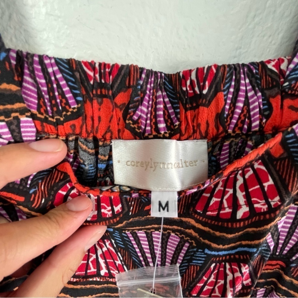 Anthropology Corey Lynn Calter Doriane Midi Dress Seashells Size M NWT - Picture 7 of 11